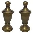 Royal Designs Simple Vase Design 2.5" Lamp Finial for Lamp Shade, Antique Bra...