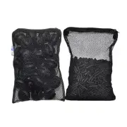 Aquarium Filter 1-pound Activated Carbon & 30pcs Bio Ball Combo with Media Bag