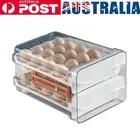 Refrigerator Egg Storage Box Fresh Keeping Organizer Egg Holder Drawer (C)