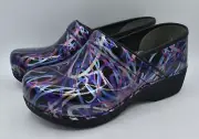 Dansko EU 41 US 10.5-11 XP 2.0 Ribbon Patent Leather Professional Clogs Shoes
