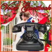 Voice Guest Book Phone Antique Voice Guestbook Phone Message Audio Recorder