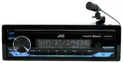 JVC KD-X380BTS 1-Din Car Stereo Receiver Bluetooth/USB/XM Ready/Alexa/13-Band EQ