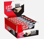 24x42G NESTLE KITKAT BLACK WHITE COOKIE - CRUNCHY BAR - LIMITED CHOCOLATE WAFER