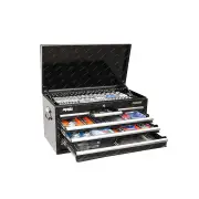 SP Tools 409Pcs Sumo Custom Series Toolkit - Sockets & Keys Metric/SAE Black