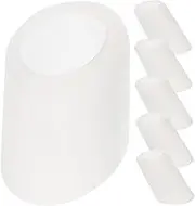 Hoement 6Pcs Teapot Spout Covers Leak Sleeves for Teapot Spouts Protective Covers for Easy Pouring Long Design Essential Kitchen Gadget