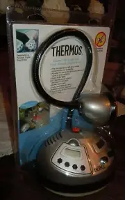 Thermos Deluxe Grill Light w/Food Timer & Digital Radio-NIB-Cordless-Free Shipp