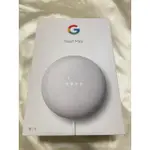 GOOGLE NEST MINI (粉炭白)智慧聯網音箱二手