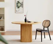 Kate 4 Seater Column Dining Table in Natural