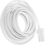 British Telephone Cord Extension Cord Phone Cable Line Phone Cables for Landline Telephone Line Extension Plastic White