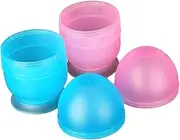 2Pcs Hair Dye Mixing Cups with Scale Reusable Color Bowls for Hair Salon Easy to Clean Shaker for Hair Coloring Convenient Mixing Tool for Home and Professional Use