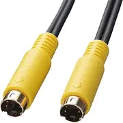 Sanwa Supply KM-V7-100K3 S-Terminal Video Cable (32.8 ft (10 m)