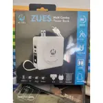 黑色ZUES七合一多功能行動電源 中華電信獨賣，全新未拆封