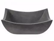Eden Bath EB_S041LS-H Square Deep Zen Lava Stone Vessel Sink