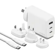 67W MULTI PORT GAN TRAVEL CHARGER