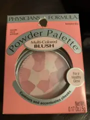 PHYSICIANS FORMULA POWDER PALETTE MULTI COLORED BLUSH - # 3537 BLUSHING BERRY.