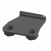 Polaris Tow Hook Backer Bracket, Matte Black, Genuine OEM Part 5264362-458