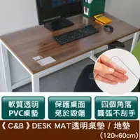 在飛比找PChome24h購物優惠-(C&B) DESK MAT 120×60cm桌墊