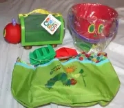 New The World of Eric Carle Garden Set Bug Jar Gardening Bag Pail Hungry Caterpi