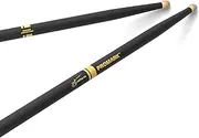 ProMark Drum Sticks - Anton Fig Drumsticks - ActiveGrip For Secure, Comfortable Grip - Gets Tackier As Your Hands Sweat - Active Grip Finish, Large Round Tip, Hickory Wood - 1 Pair