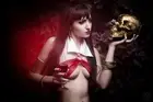 502961 Vampire Fangs Paintings Hot Sexy Cute Photo 36x24 WALL PRINT POSTER