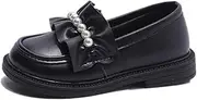 [TangDao] Little Girls School Uniform Loafer Flats Patent Leather Dress Shoes Oxford Slip On Platform Penny Round Toe Loafers for Toddler/Little Kid/Big Kid