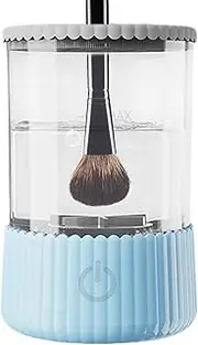 Makeup Brush Cleaner Machine - Electric Makeup Brush Cleaner Machine | 2 In 1 Makeup Brush | Cosmetic Brush Cleaner | Makeup Brush Dryer & Washer | Makeup Brushes Tools Sponges Automatically