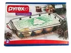 Pyrex 9 x 13 Baking Dish & Christmas Tree Basket Vintage New in Box
