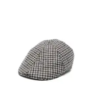 [Tagliatore] Tagliatore Houndstooth Baker Boy Hat 58 CM BLACK/NEUTRALS
