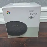 NEW Google Home Mini Smart Speaker Charcoal Google Assistant WiFi Smart Home