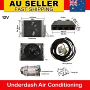 12V 4 Holes Universal Under Dash Car Air Conditioner Kit Only Cool/Heat & Cool