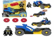 Fisher Price Imaginext DC Super Friends Batman Rally Car Ages 3+ Toy Race Play