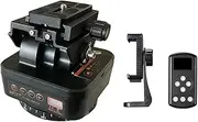 ZTFON YT-1000 Auto Motorized Rotating Panoramic Head Remote Control Pan Tilt Video Tripod Head Stabilizer for Smartphone Cameras