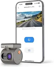 KAWA Tiny Dash Cam - 2025 New Mini WiFi Dash Camera with Voice Control, Super Night Vision Dashcam, WDR/3D DNR, 24H Parking Monitor, G-Sensor, APP Control, Compact Design for Car/SUV -MINI 3 Starlight