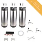 3 x Brand New Ball Lock Keg System Flow Control Tap Disconnect Kegerator Brew