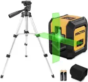 Laser Level with Tripod, Self-Leveling Bright Green Beam Horizontal and Vertical