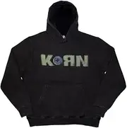 [Rock Off officially licensed products] Korn Doll Issues Pullover Stone Wash Hoodie