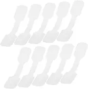 ARTSEWPLY 30pcs Cable Cord Management Tags Cable Labels Tags Cord Label Stickers Nylon White