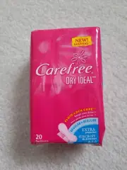 Carefree Dry Ideal Regular Extra Protection Pantiliners - 20 Count