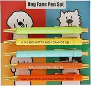 Fun Pen Set - Pen Set, Multipurpose Pen Set | 5 Novelty Pens, Stationery Supplies for Home, Work, School and Classroom.