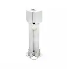 White Portable Foldable Beach Umbrella Stand Outdoor Patio Sunshade Umbrella Bas