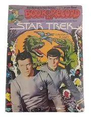 Peter Pan Star Trek Dinosaur Planet Book & Record Set, Sealed, New Old Stock