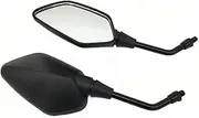 Rear View Mirror For Ducati For Monster For Scrambler 800 Universal ABS 10mm Motorcycle Rearview Mirror Black Side Mirror End Side Mirror