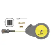 Rotating Tape Measure with 10 Pencil Leads Retractable Circle Drawing Tool9359