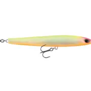 100mm Storm SX-Soft Pen Sinking Fishing Lure - Pearl/Pink Head/Chartreuse - 16gm Soft Bait Lure