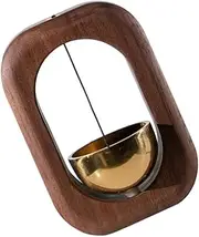 BESPORTBLE Wooden Wind Chime Magnetic Pendant Door Chime for Entrance Ring Chime Magnetic Wind Chime Dec