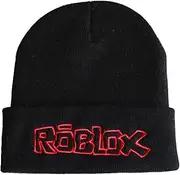 [Rcxnm] Winter Hat Black for Men and Big Kids Boys Ski Caps Sweater Hats, Black, Medium