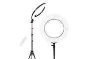 19" 5500K Dimmable Diva LED Ring Light Diffuser With Stand Make Up Studio Video