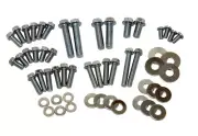 54 Piece Motorcycle Hardware Kit Assorted Metric Bolts & Washers 8mm 10mm M6 M8
