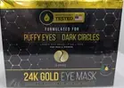 Dermora 24k Gold Eye Patch Formulated For Puffy Eyes And Dark Circles