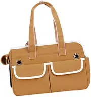 ＡＷＨＡＯ Pet Travel Transport Bag Cat Carrier Bag Soft Sided Carrying Handbag Puppy Carrier Purse Pet Carrier Bag for Dogs Cats Hiking, Brown